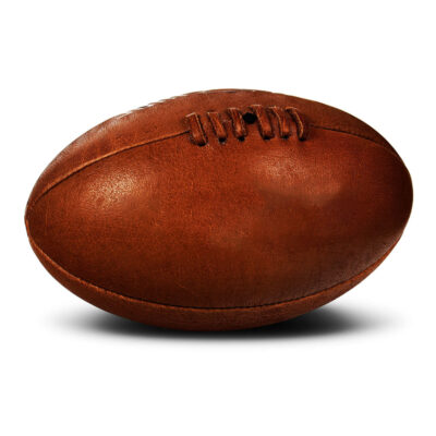4 PANELS Vintage Leather Rugby Ball ASI-VLR-101