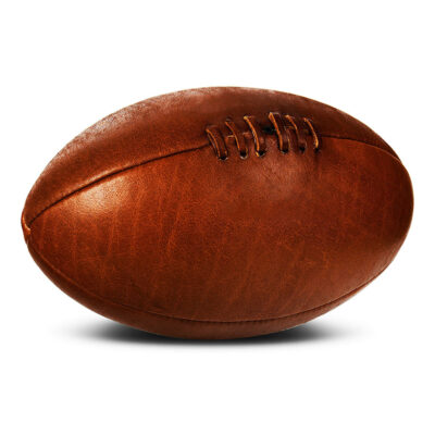 4 PANELS Vintage Leather Rugby Ball ASI-VLR-101