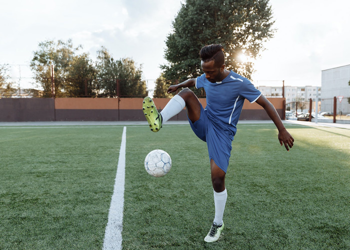 Image Shown Proper Soccer Footwear