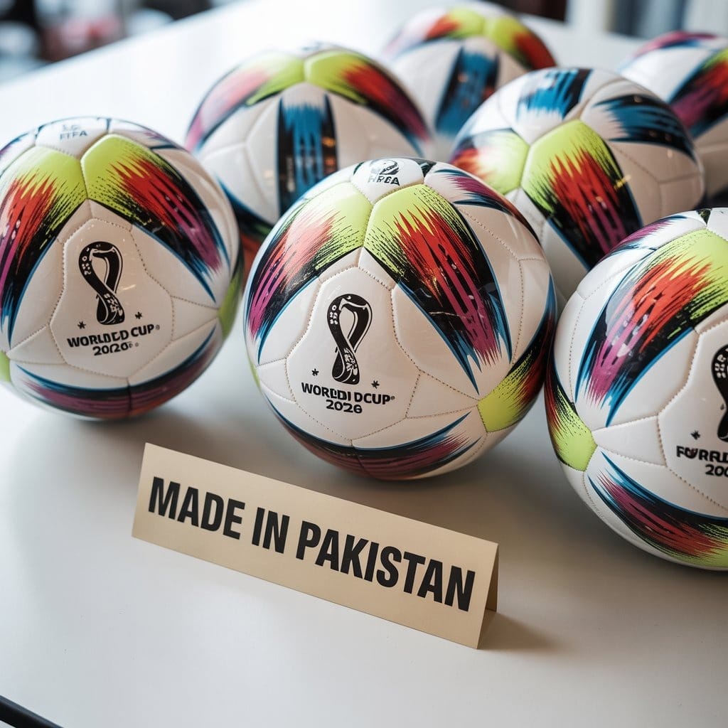 Sialkot shines globally as the official FIFA World Cup 2026 balls are made in Pakistan 2 image 1