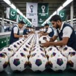 Read more about the article Sialkot shines globally as the official FIFA World Cup 2026 balls are made in Pakistan