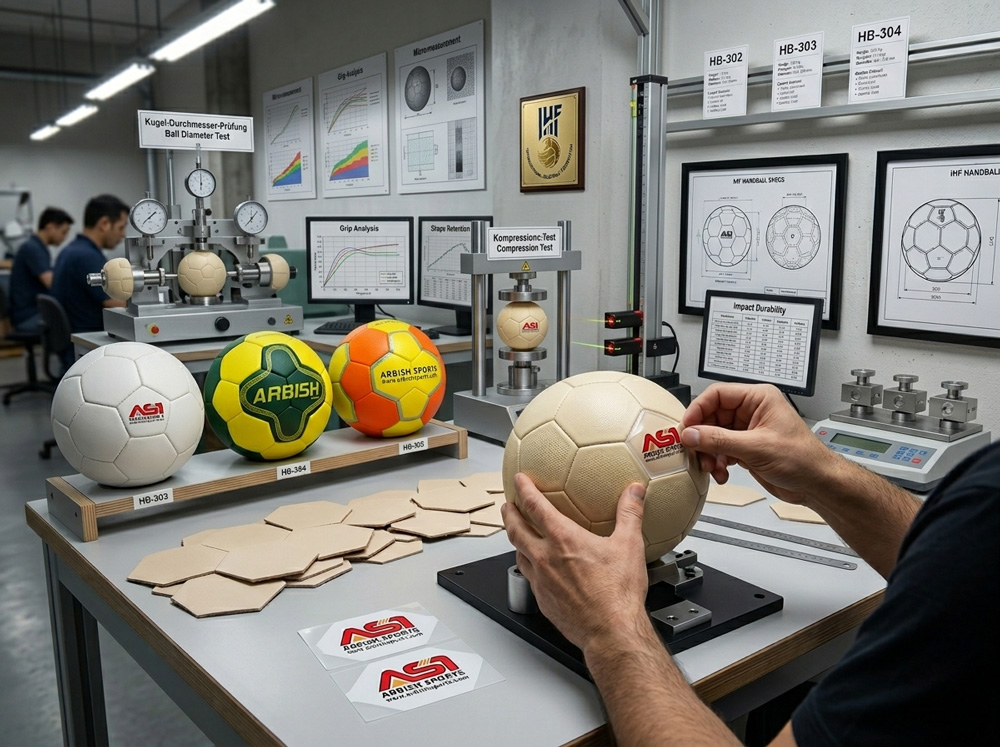 IHF Standard Handball Manufactured by ASI Soccer Company
