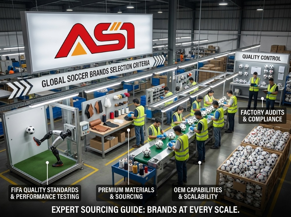 How Global Soccer Brands Choose Their Manufacturing Partners