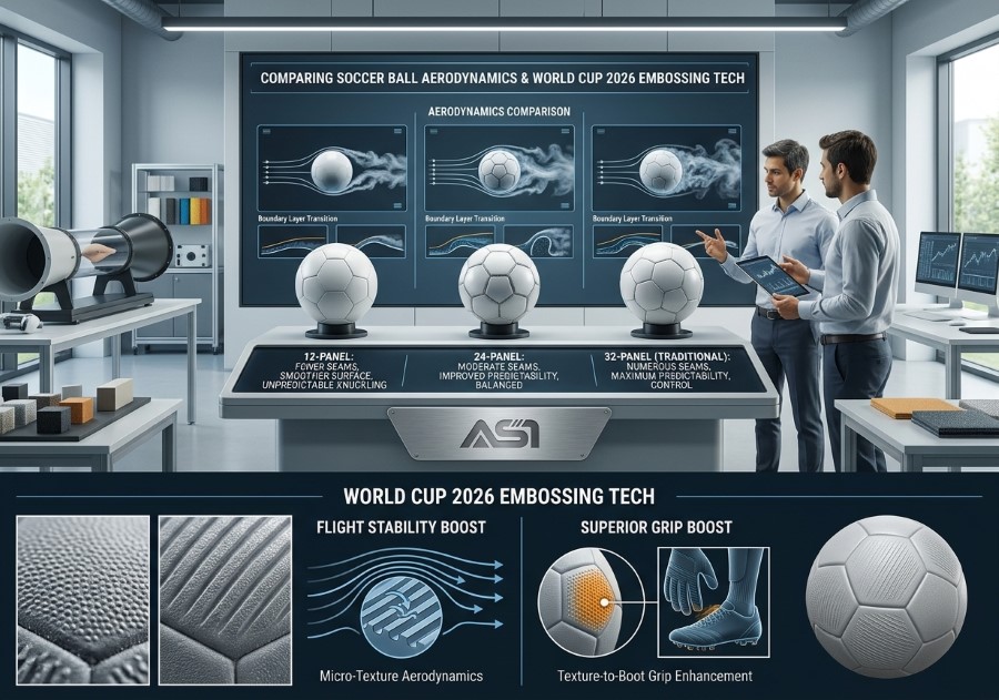 12-Panel vs. 24-Panel vs. 32-Panel Soccer Balls: Flight Compared